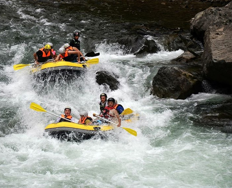 rafting
